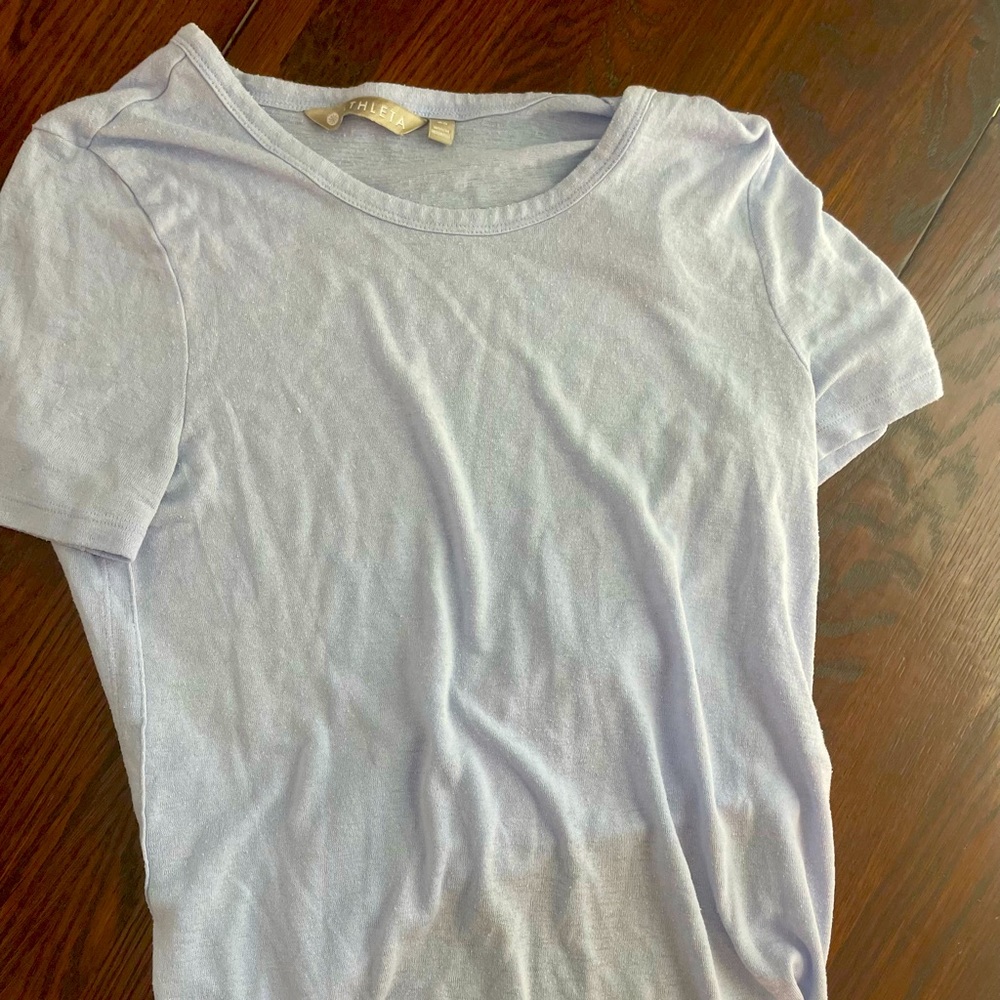Size XS athleta blue tee